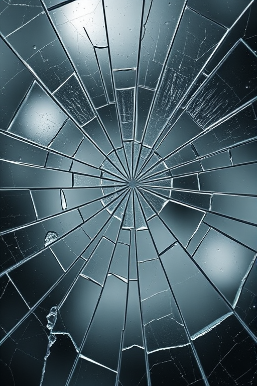 wallpaper broken glass