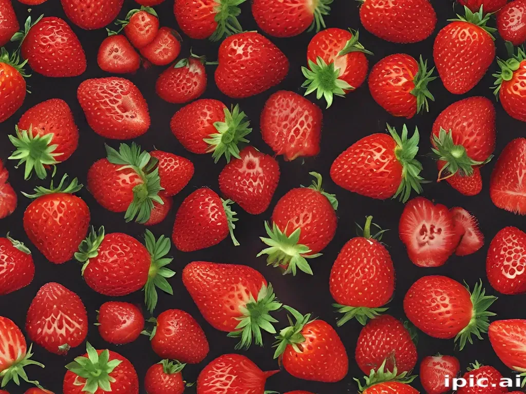 strawberry desktop wallpaper