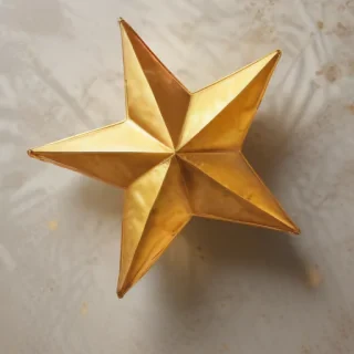 golden star transparent
