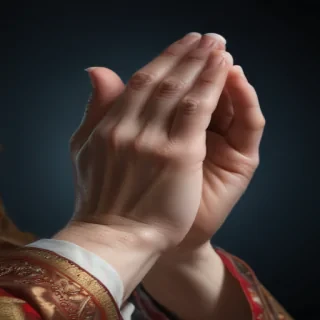 prayer hands transparent background