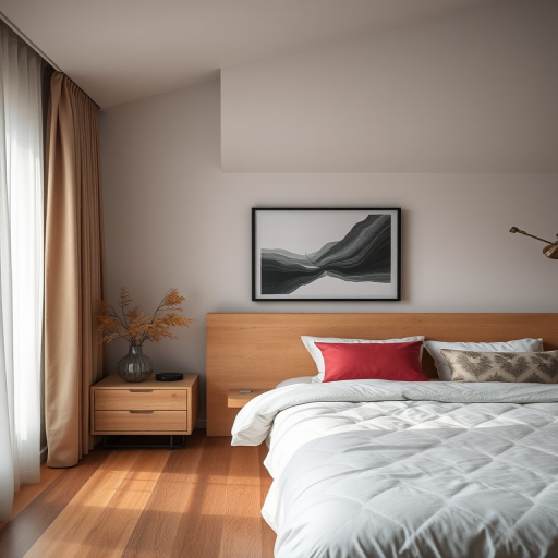 background of a bedroom