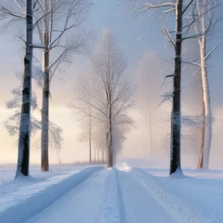 snow transparent
