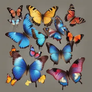butterflies png transparent