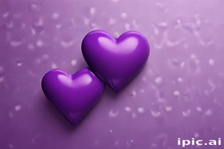purple hearts wallpaper