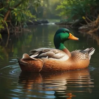 background duck