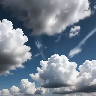 clouds with transparent background