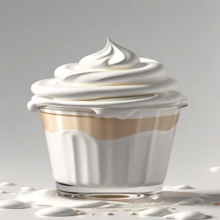 whip cream png