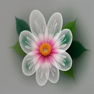transparent flower background