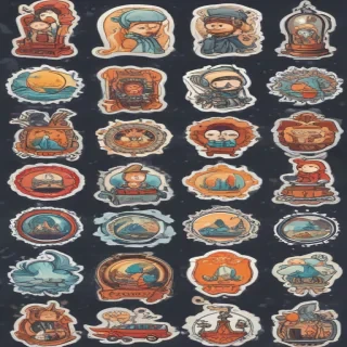 clipart of stickers
