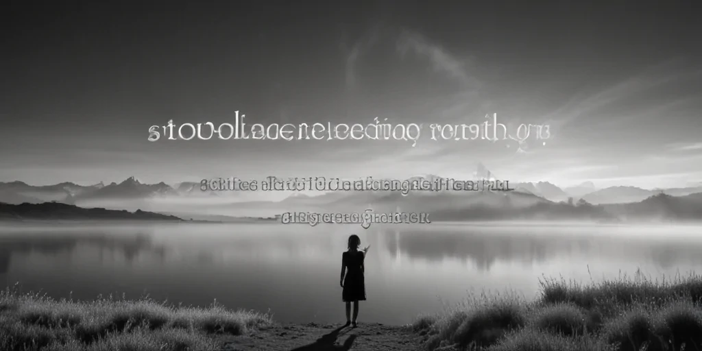 thank you in black and white