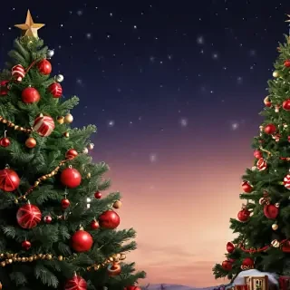 astetic christmas wallpaper
