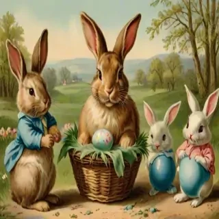 easter vintage images