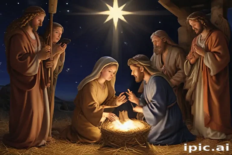 merry christmas nativity images free