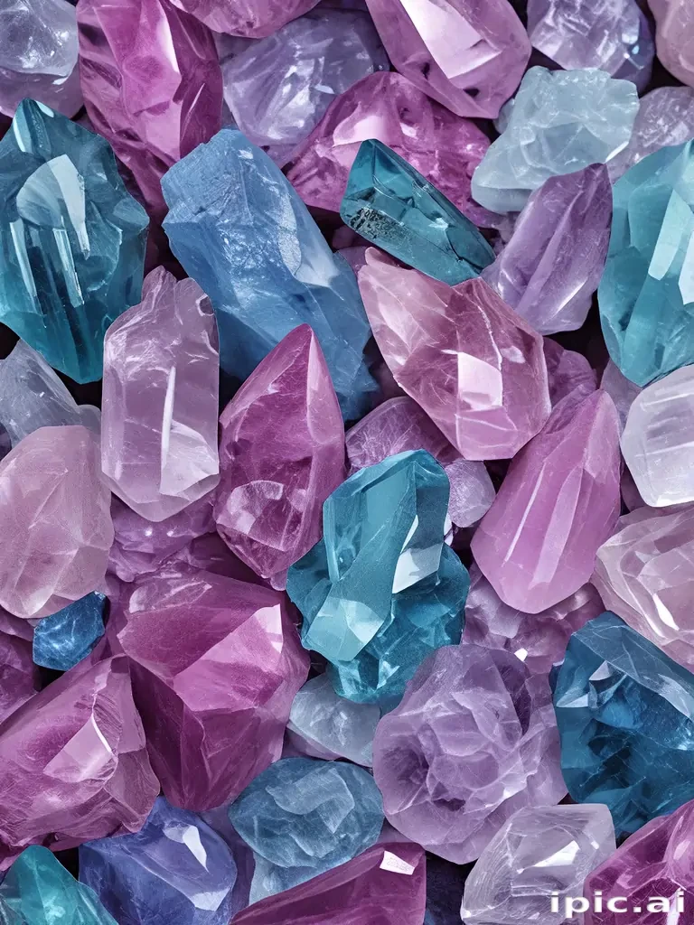 crystals background