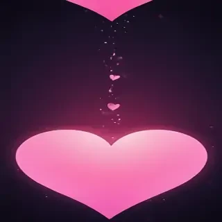 aesthetic heart background