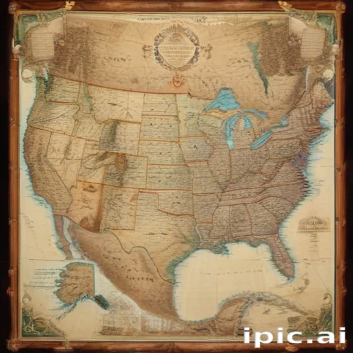 map of the us states