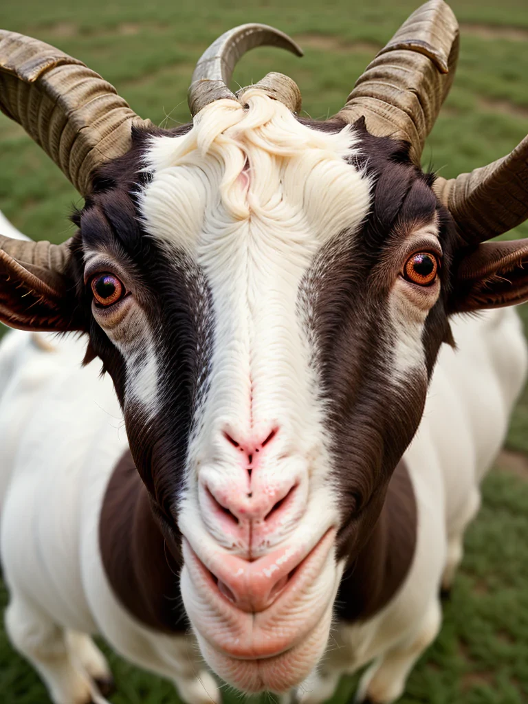 goat eyes