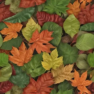 leaves no background