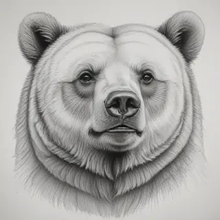 drawings of bears