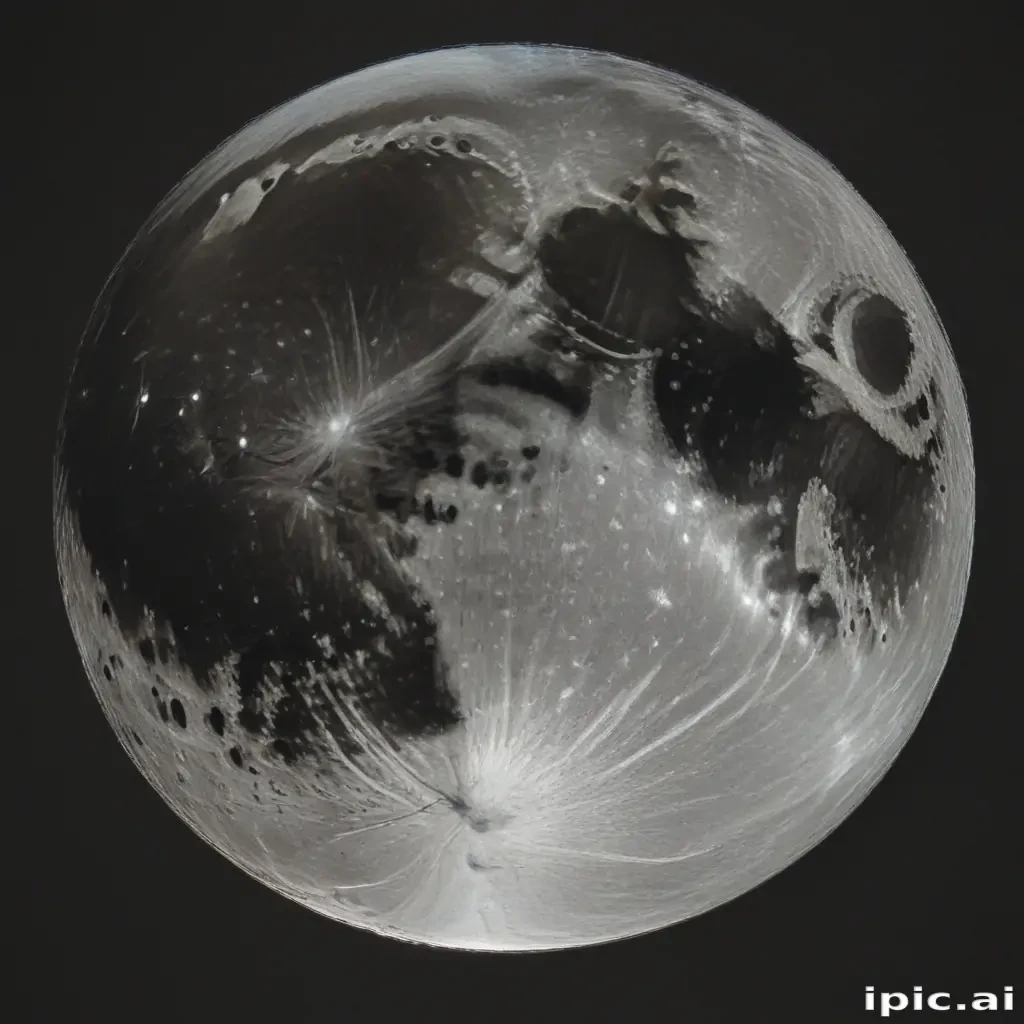 moon frawing