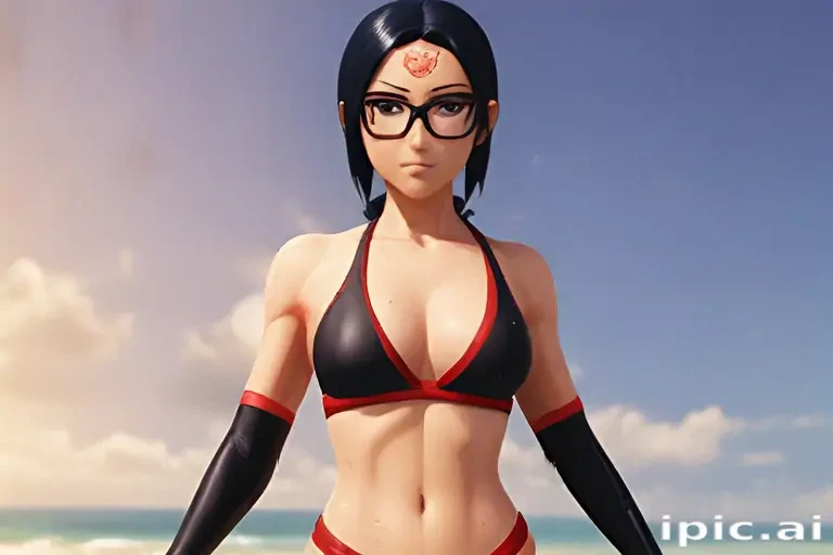 sarada bikini