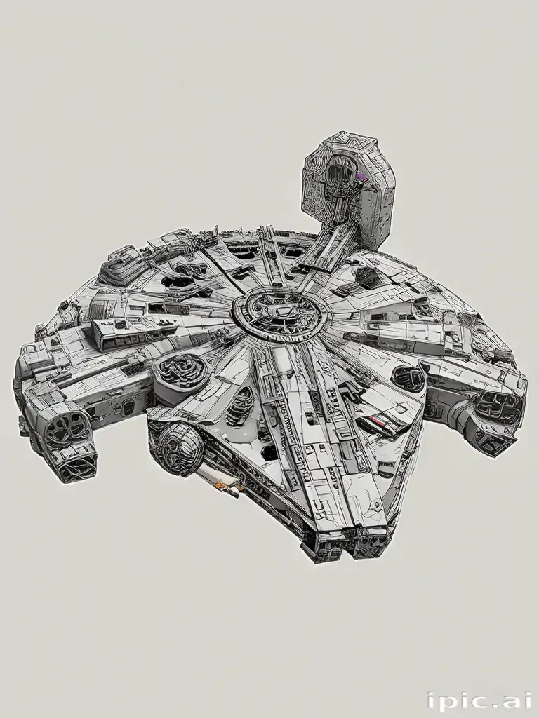 millennium falcon clip art