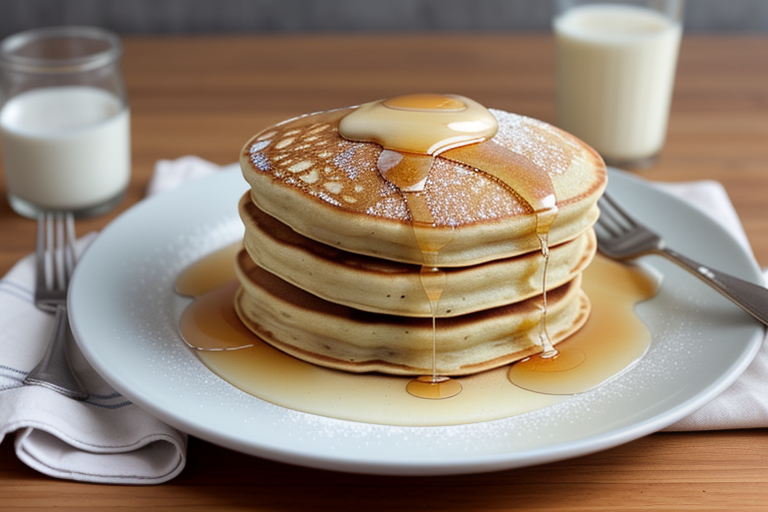 pancakes with water instead of milk