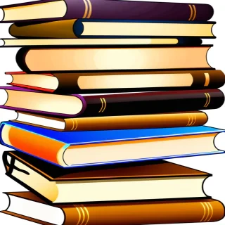 clipart stack of books