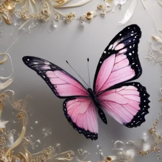 glitter butterfly wallpaper