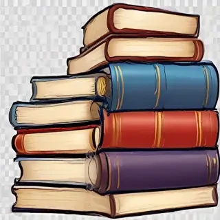 clipart stack of books