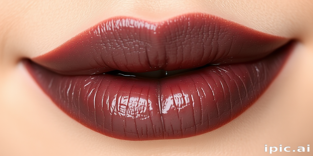 Mysterious "Smoky Quartz" semi-sheer lip stain in grayish-brown hue, buildable coverage for subtle to dramatic looks, versatile for various skin tones