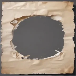 aesthetic ripped paper png