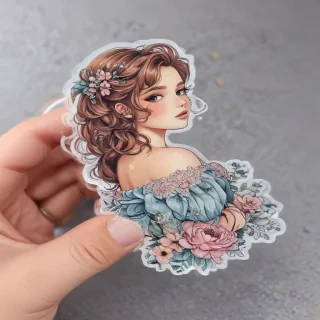 transparent cute stickers
