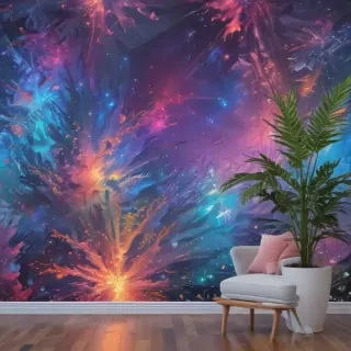 holographic wallpaper