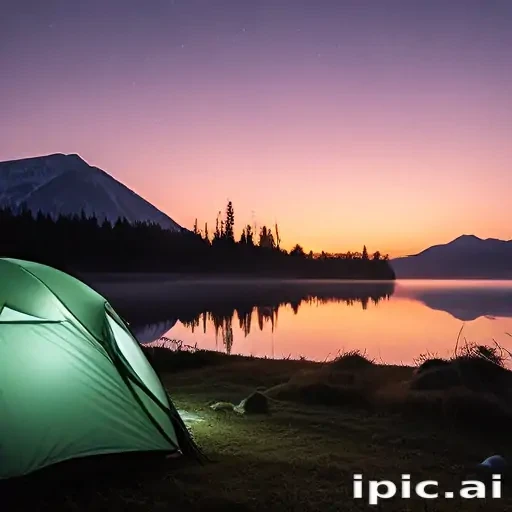 camping background pic