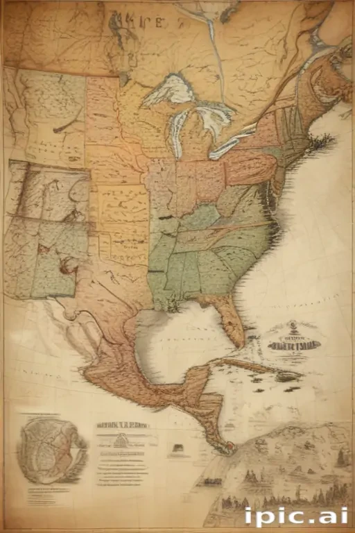 map of united states of america