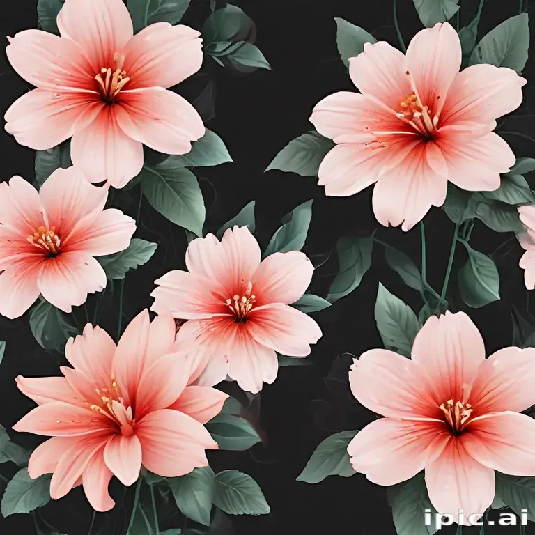 flower background transparent