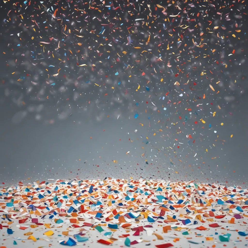 confetti vector