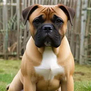 staffy bull bullmastiff