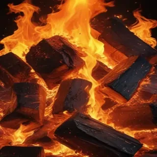 fire clear background