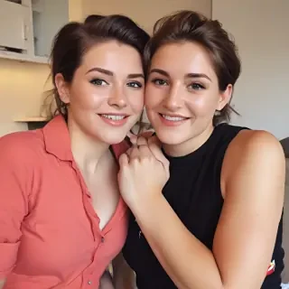 lesbian cute