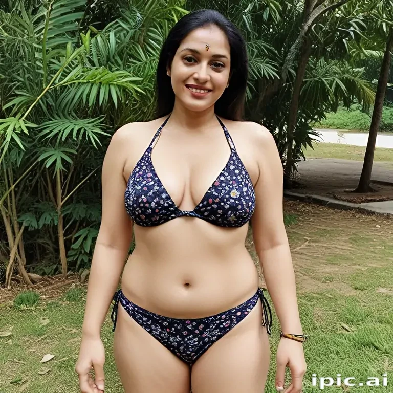 indian aunty bikini