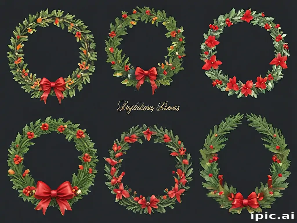 wreaths png