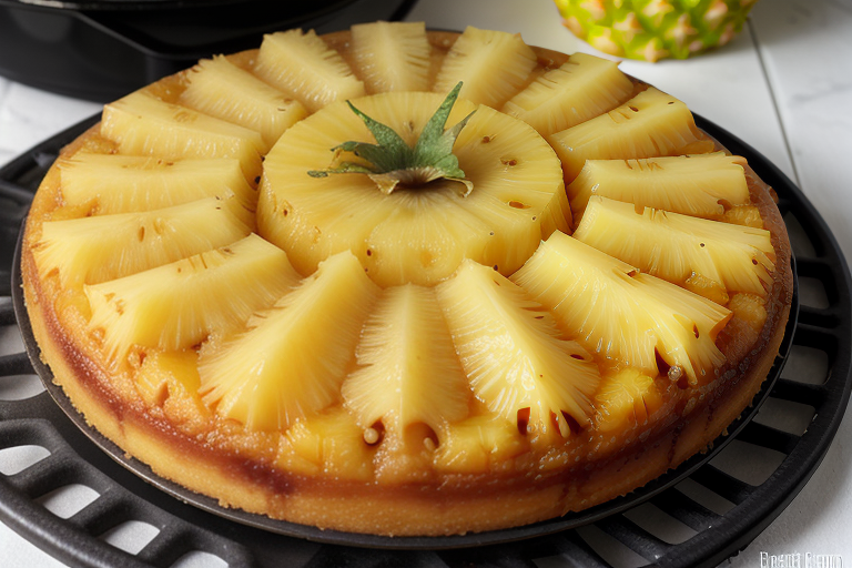 dutch oven upside down pineapple cake