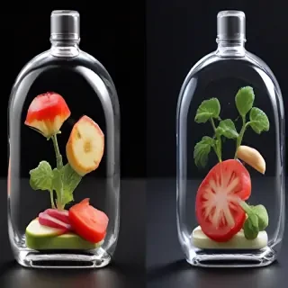 transparent food