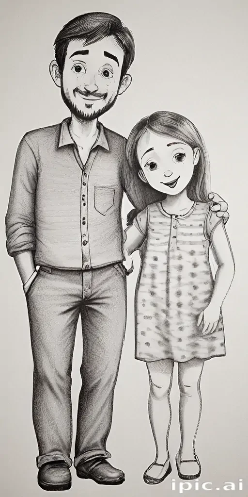 drawings of family
