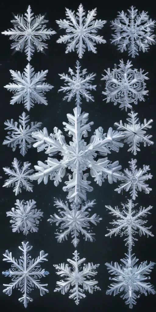 snowflake clipart free