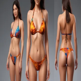 bikini mockup