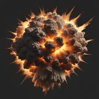 explosion transparent png