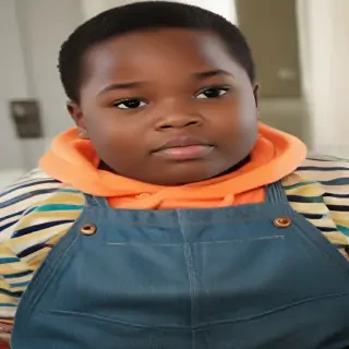 fat black kid